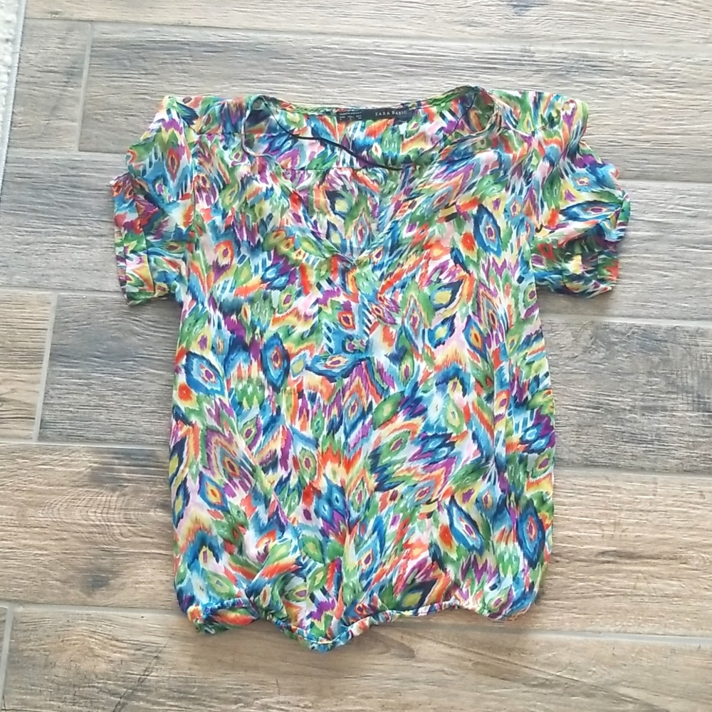 Zara Blouse Size Small